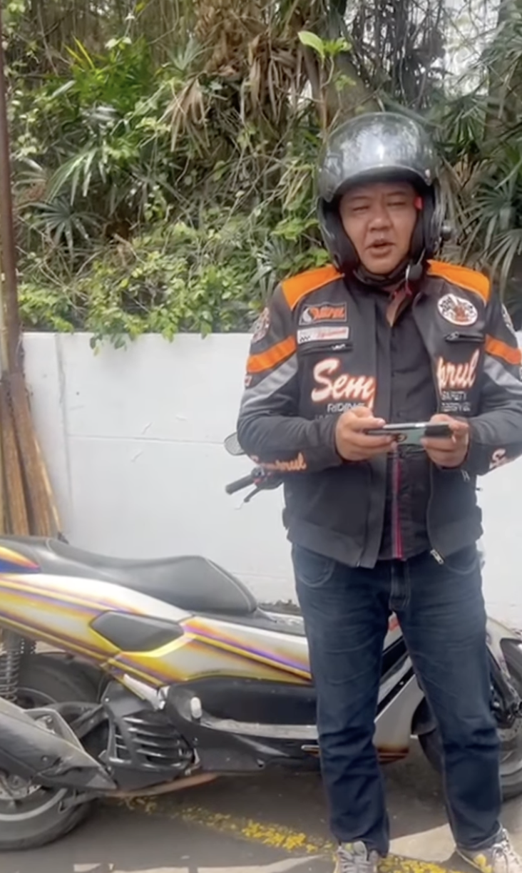 Pengendara NMax cegat bus di tikungan Ciwidey minta maaf